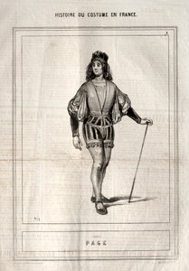 Historie kostýmu ve Francii: Strana od Paul Gavarni