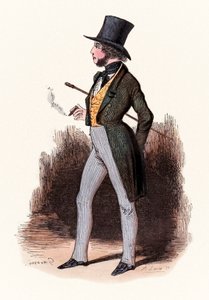 Ilustrace z "Le Sportsman Parisien" [Pařížský sportovec] od Rodolphe d