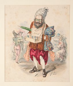 NEBO. - JUIF od Paul Gavarni
