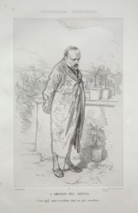 Milovník zahrady od Paul Gavarni