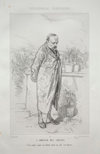 LAmateur des Jardins. od Paul Gavarni