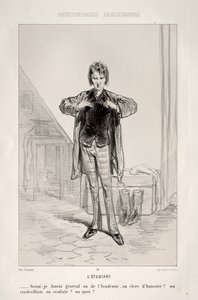 Student od Paul Gavarni