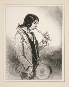 Le Galoubet. od Paul Gavarni
