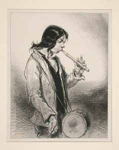 Le Galoubet. od Paul Gavarni