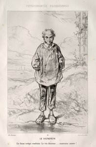 Le Vigneron. od Paul Gavarni