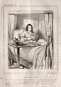 Herečky: Při malém východu slunce..., 1843. od Paul Gavarni