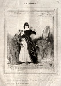 Les Lorettes, 1842. od Paul Gavarni