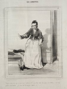 Lorety, 1842. od Paul Gavarni