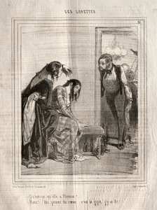 Lorety, 1842. od Paul Gavarni