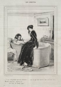 Lorety, 1842. od Paul Gavarni