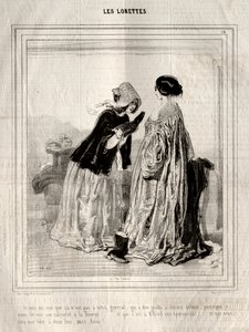 Lorety, 1842. od Paul Gavarni