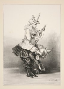 PAILLASSE A PIERROT od Paul Gavarni
