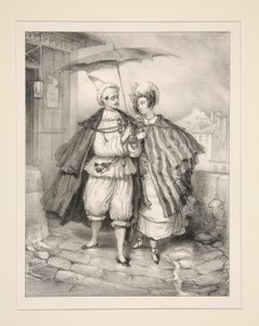 PAVEL A VIRGINIE. - PAVEL A VIRGINIE. od Paul Gavarni