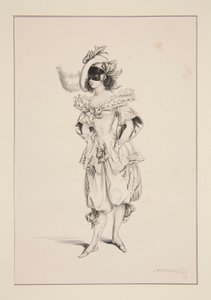 PIERROT. od Paul Gavarni