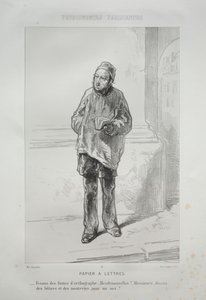 Papírnictví od Paul Gavarni