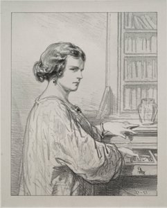 Par-ci, par-lá: Klíč od budoáru otevírá mnohá tajemství, 1854-1856. od Paul Gavarni