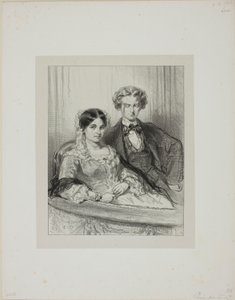 Tu a tam: Phèdre v Théâtre-Francais... od Paul Gavarni