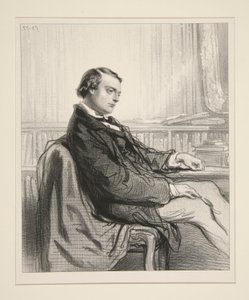 Theodore de Banville od Paul Gavarni