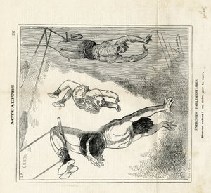 Ilustrace Hadol (1835-1875) v Le Charivari od Paul Hadol