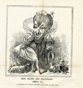 Ilustrace Hadol (1835-1875) v Le Charivari od Paul Hadol