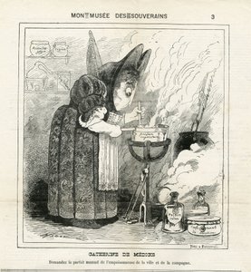 Ilustrace Hadol (1835-1875) v The Charivari od Paul Hadol