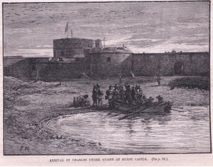 Příjezd Karla I. pod dozorem na hrad Hurst AD 1648 od Paul Hardy