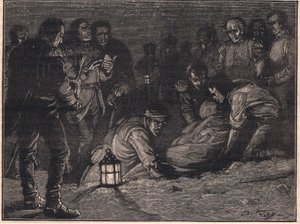 Pohřeb sira Johna Moora AD 1809 od Paul Hardy