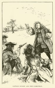 Kapitán Dudley a duchovní (rytina) od Paul Hardy
