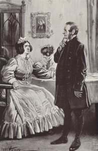 Ilustrace pro Barchester Towers od Anthony Trollope od Paul Hardy