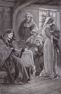 Ilustrace pro The Cloister and The Hearth od Charlese Reade od Paul Hardy