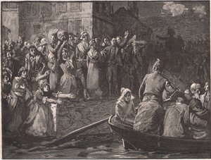 Ústup monarchistů z Toulonu AD 1793 od Paul Hardy