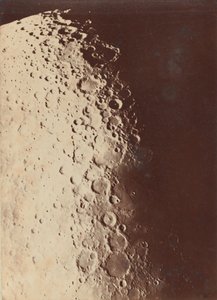 Lunární fotografie, jižní pól, 1890 od Paul Henry