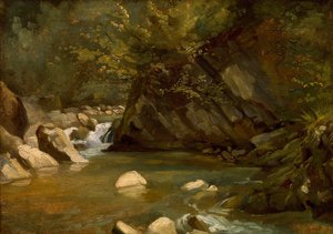 Woodland Stream, c. 1840.