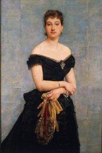 Portrét Madame Louis Singer od Paul Jacques Aimé Baudry