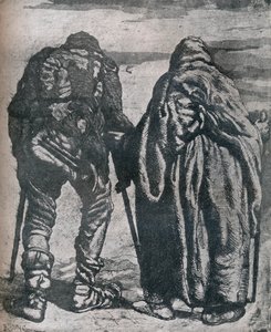 Vagrants, c19. století, 1924 od Paul Joseph Blanc
