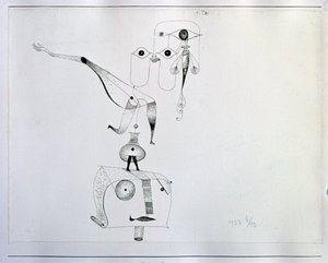 A Caprice of Balance (Kresba, 20. století) od Paul Klee