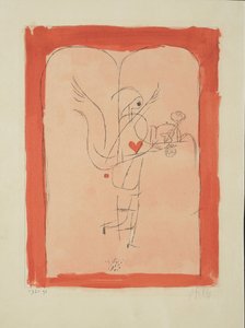 Génius podává malou snídani, 1920. od Paul Klee