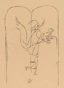 Génius podává malou snídani Génius podává malou snídani, 1920. od Paul Klee