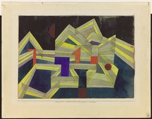 Architektura, Transparentní-Strukturální od Paul Klee