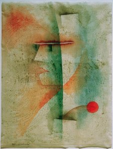 Portrét krojovaného muže od Paul Klee