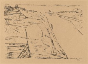 Pohled na řeku, 1912. od Paul Klee