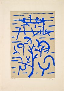 Lodě v záplavě Lodě v záplavě, 1937. od Paul Klee