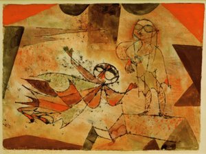 Poselství ducha vzduchu od Paul Klee