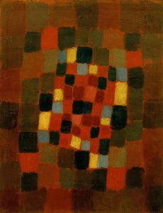 Barevná postel od Paul Klee