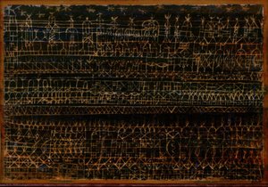 Hrad věřících od Paul Klee