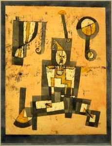 Zajatý Pierrot od Paul Klee