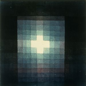 Obrázek křesťanského náhrobního kříže od Paul Klee