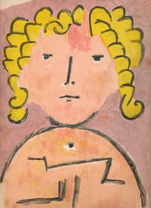 Chytré dítě Kluges Kind, 1937, 1939 od Paul Klee