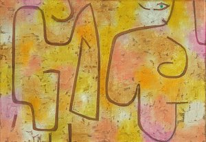 Dáma a móda. 1938 od Paul Klee