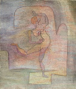 ""Tanečník"" (tanečník) - obraz Paula Klee (1879-1940) od Paul Klee
